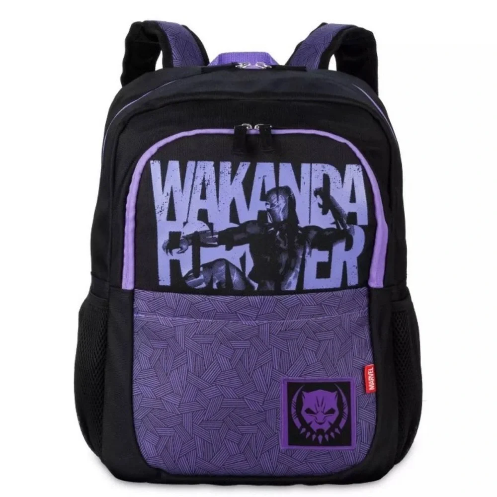 NWT Disneys Black Panther Wakanda 16” backpack & lunchbox tote kids movie